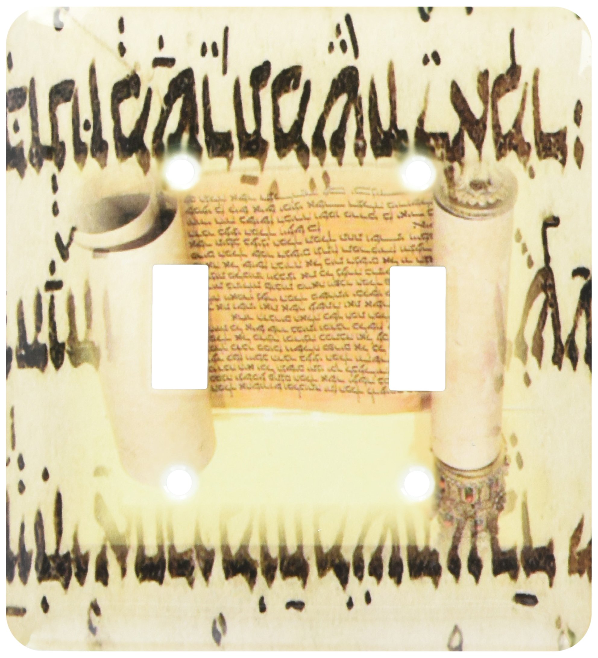 Torah On Hébreu Lettres interrupteur pour créer un espace de prière serein