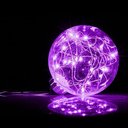 Miniatura 9 de ANJAYLIA 4 Pack Fairy Lights 33ft 100 LED String Lights Battery Operated Mini Twinkle Starry Lights for Wedding, Party, Christmas, Decor, Warm White