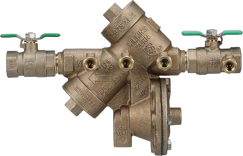 irrigation backflow valve