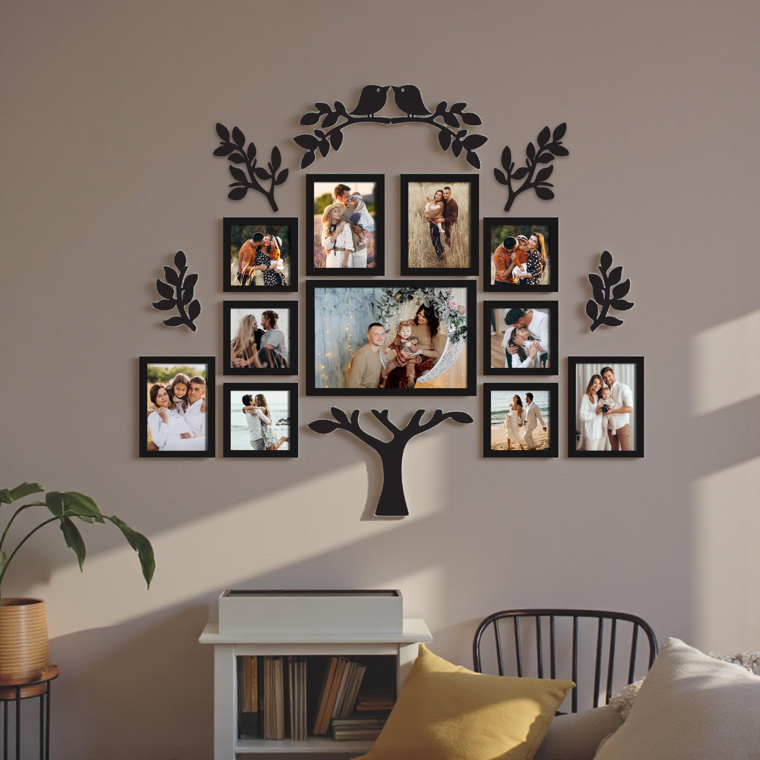 Family Tree Photo Frame Set - Decorate Your Walls! -2