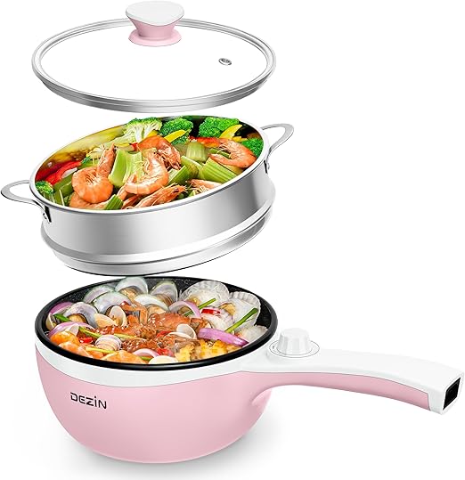 Dezin Hot Pot Electric with Steamer Dezin Hot Pot Electric with Steamer
