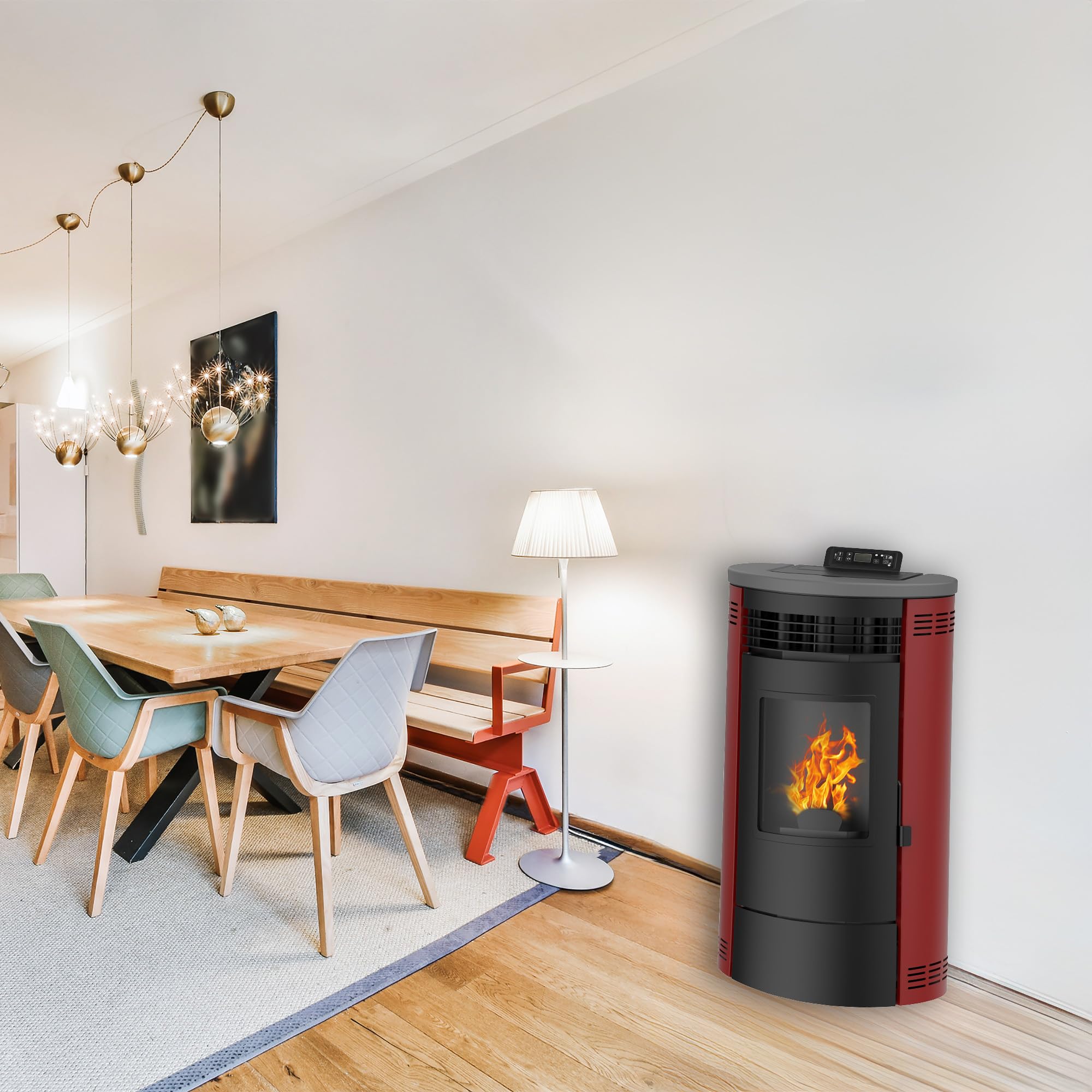 Piec na pellet Air Flavia 9,5 kW Bordeaux Sannover