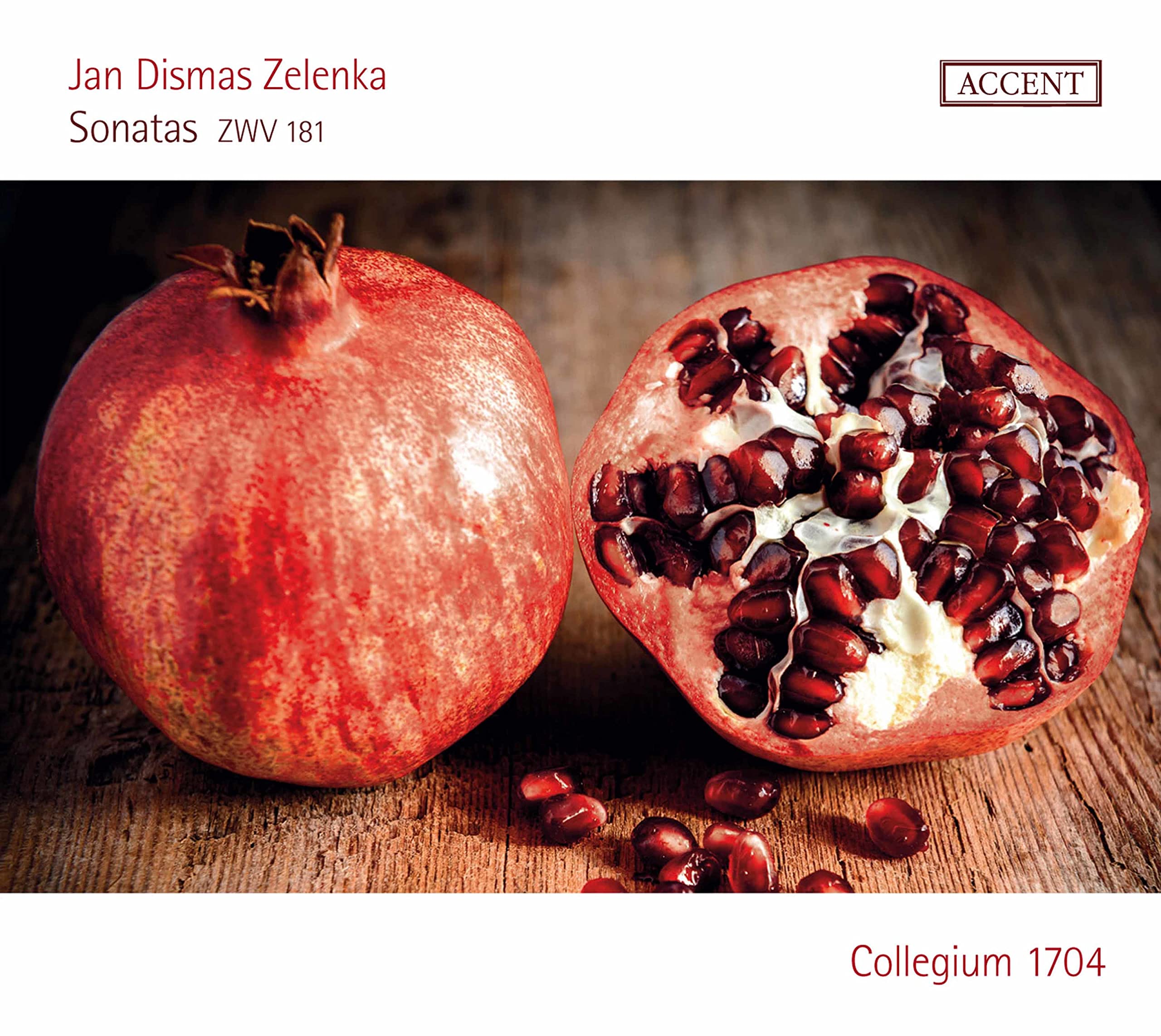 Jan Dismas Zelenka  Sonatas ZWV 181 Collegium 1704 NEW CD