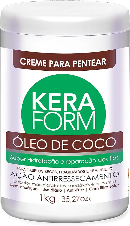 Skafe Creme P/Pentear Keraform Oleo De Coco