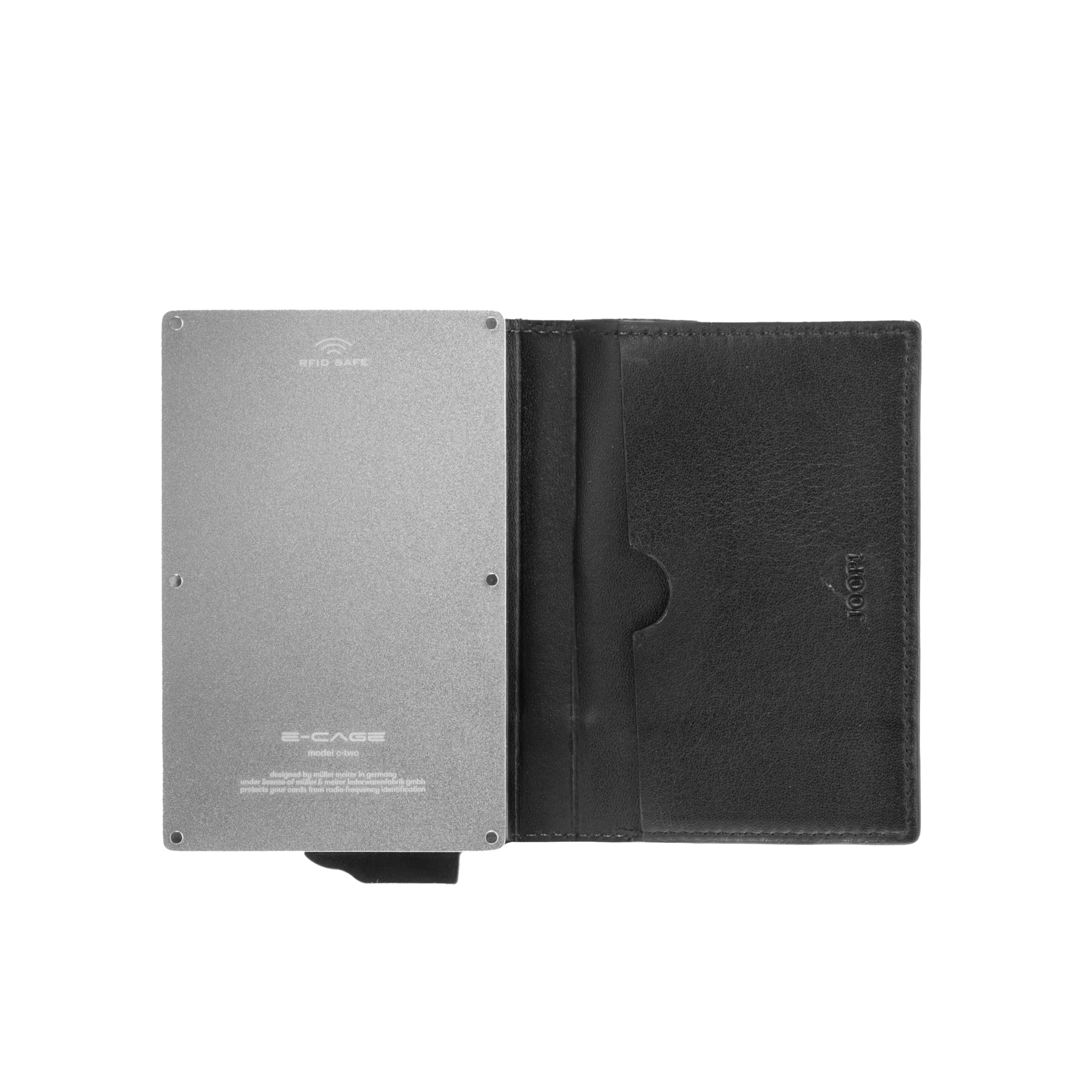 Joop! porta carte di credito Manciano C-One E-Cage Black nero