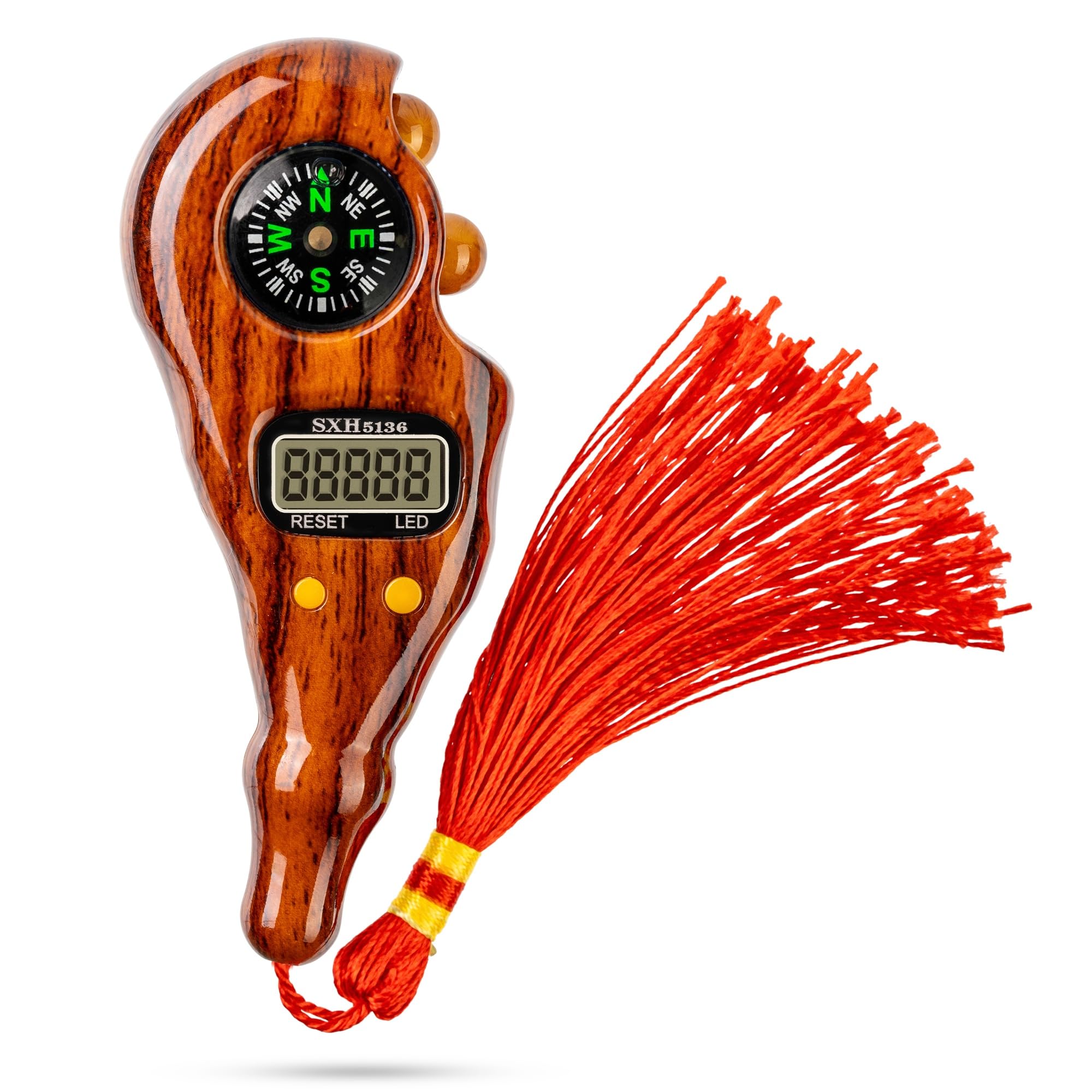 Digital Finger Tasbih with Compass & Light -10