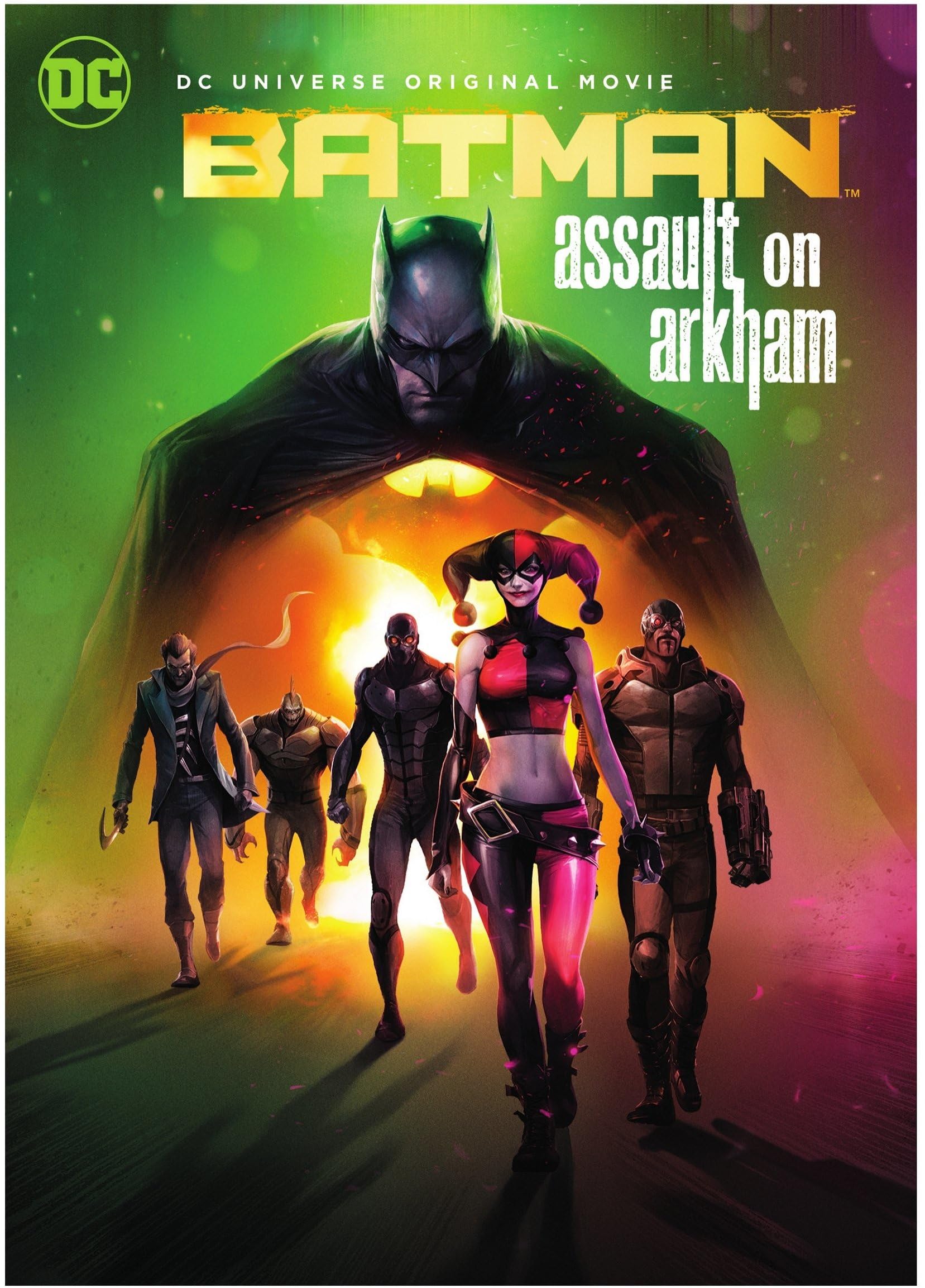 Batman: Assault on Arkham DVD para noches de cine en casa y maratones de DC