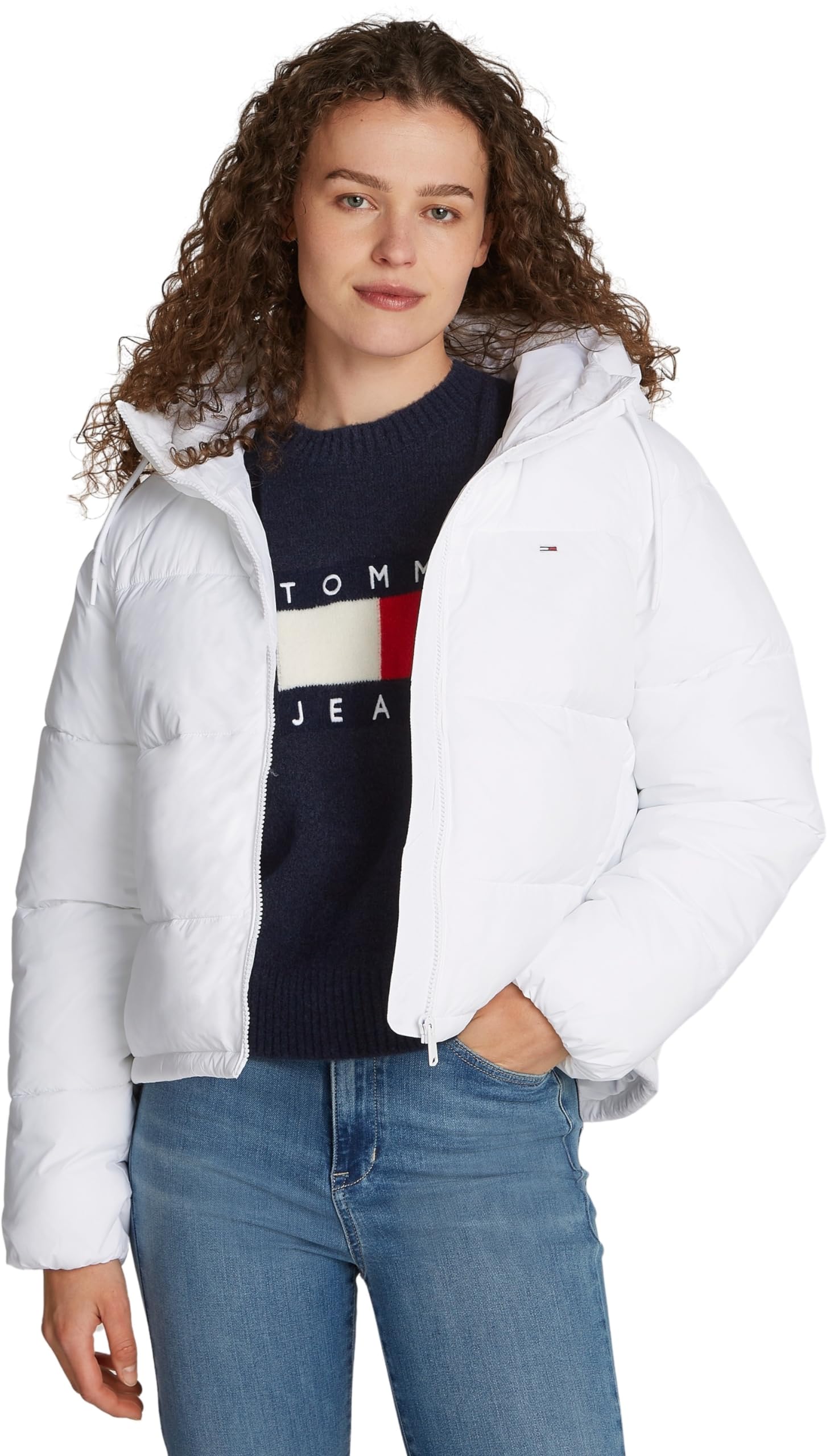 Tommy Jeans Damen Pufferjacke Warm