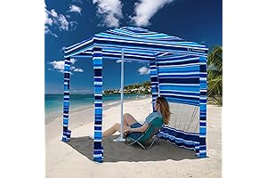 Grandekor Easy Go Cabana: Instant Beach Shelter and Privacy Oasis