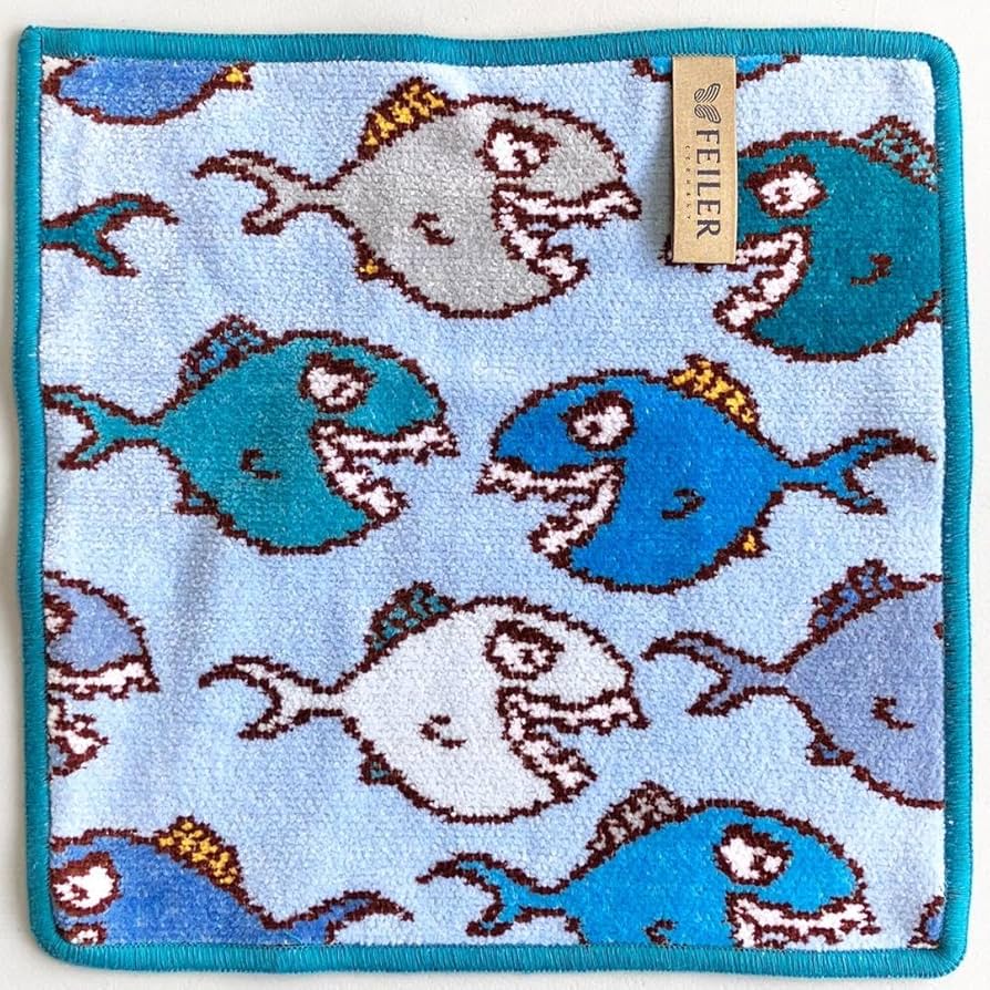 Amazon.co.jp: フェイラー ハンカチ 25×25 ピラニア シュニール