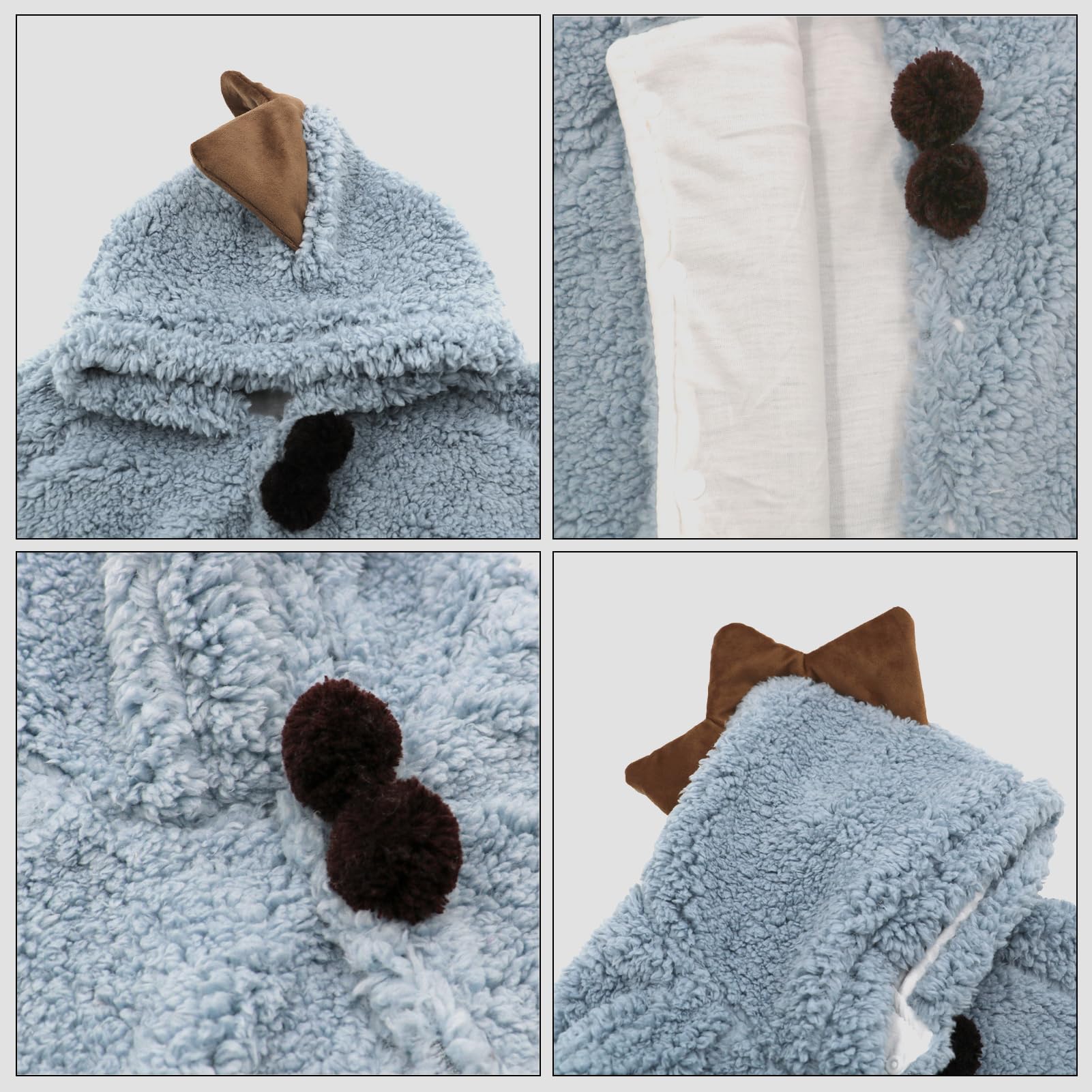 Lifup Giacche Bambino Invernali, Giacca Incappucciato, Ragazza Faux Pelliccia Inverno Mantello Mantello Cappotto Outwear