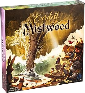 Everdell Mistwood Board Game Expansion - Solo & 2-Player Mode, Unique AI Villain, New Critter Meeples & Player Powers - Compatible with Everdell Base Game & Expansions
