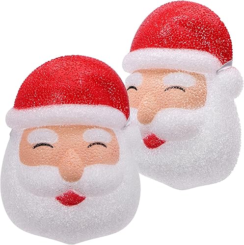 Miniatura 7 de NEWBEA 2 cubiertas de luz de porche de Papá Noel de Navidad para cubierta de luz al aire libre, decoraciones de Navidad, fiestas de Navidad, luces