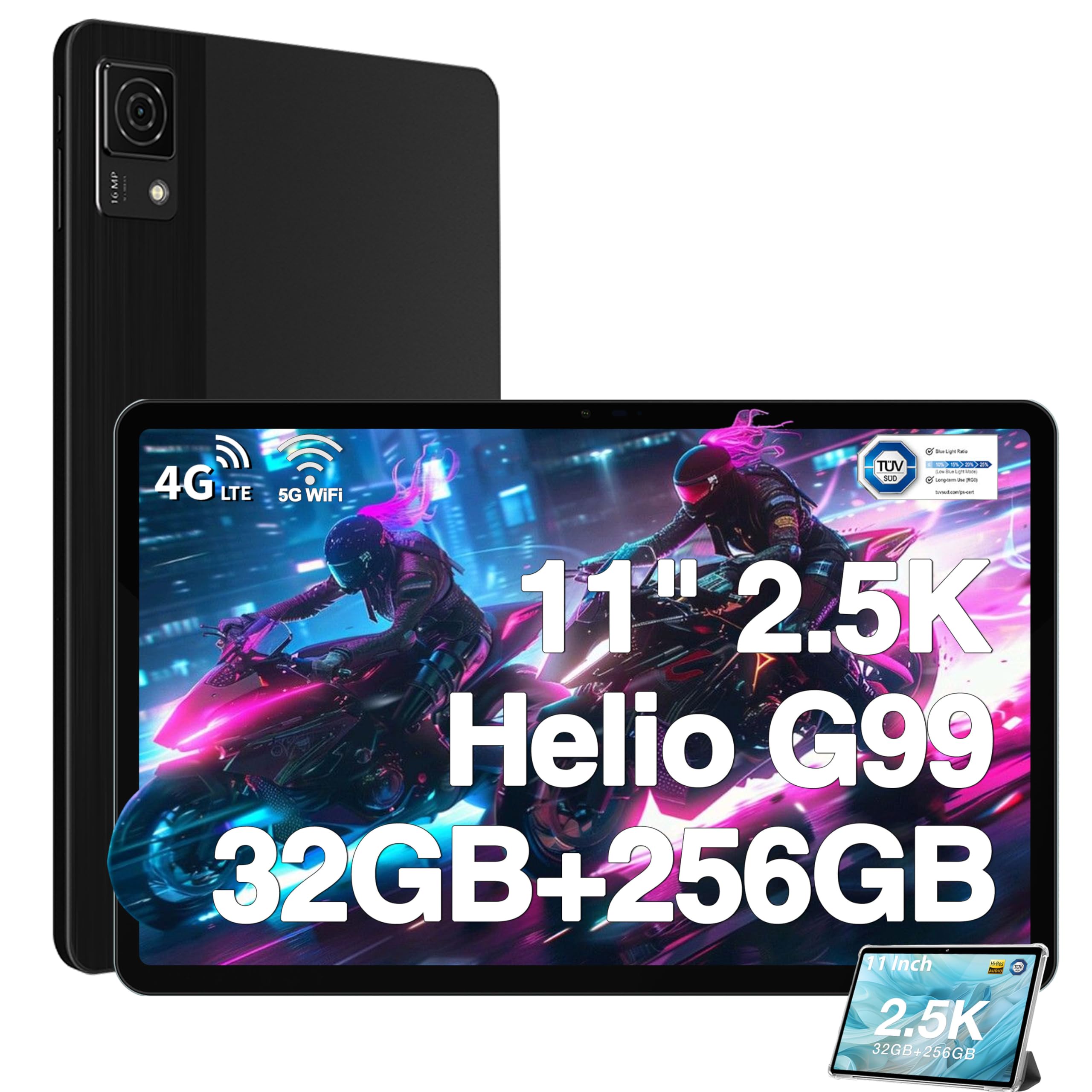 DOOGEE T30 Ultra Tablet 2.5K 11 Inch, Helio G99 Octa-Core 2.2GHz