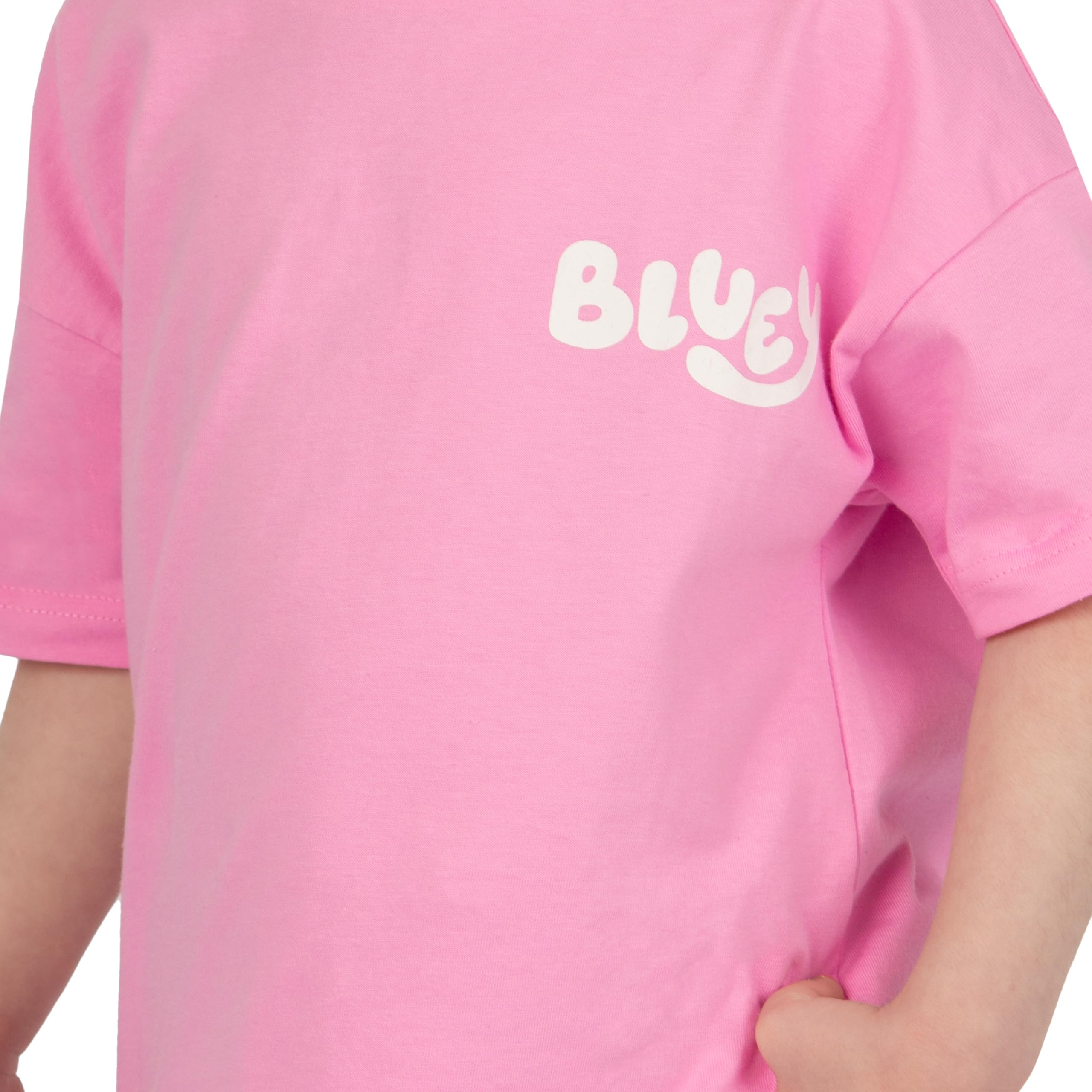 BlueY Mädchen T-Shirt Und Shorts Set, Bingo Outfit Set, Sommerkleidung Für Mädchen