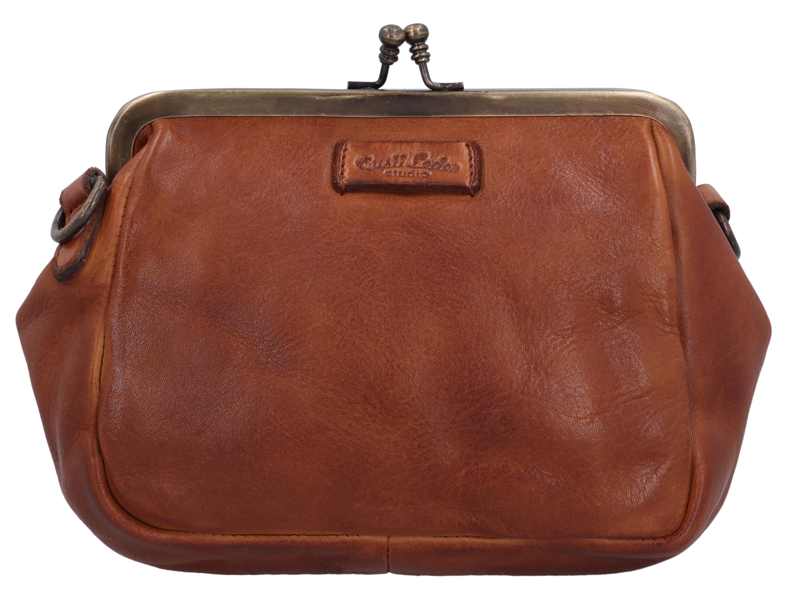 Gusti Borsa a tracolla in pelle Britney – Borsa da donna – Marrone