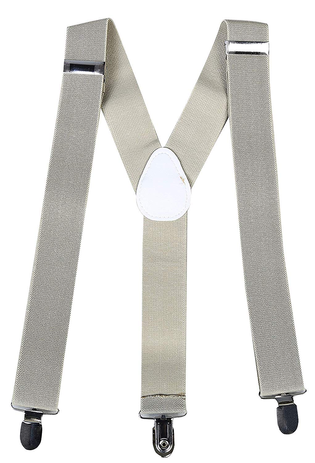 devil Men's Solid Suspender (Beige, Free Size)-picture-11