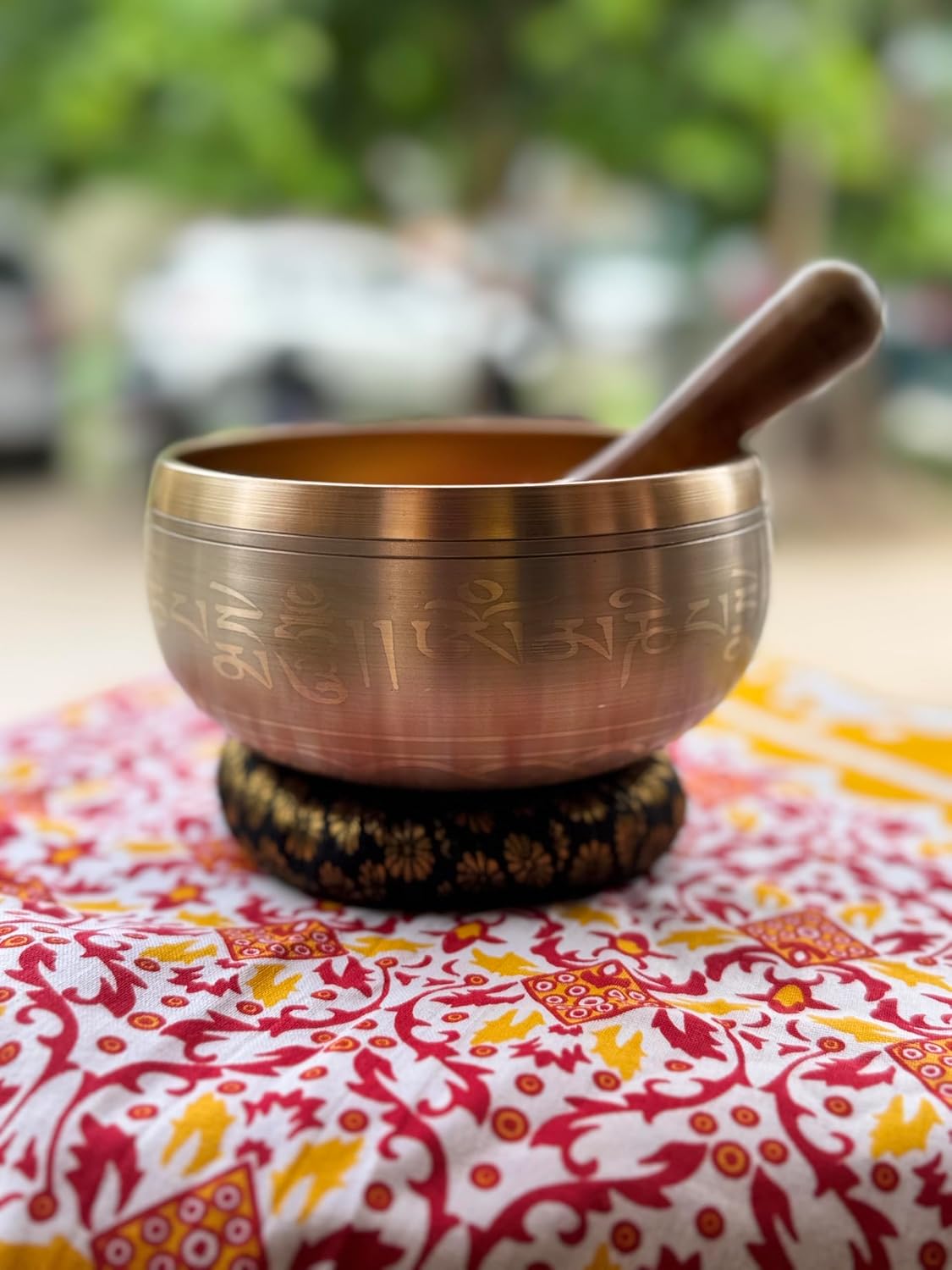 VYOGEETA Handmade Tibetan Singing Bowl Set | Brass Meditation Bowl for Yoga, Sound Healing, Stress Relief & Relaxation | B... - Review, Price and Buying Guide