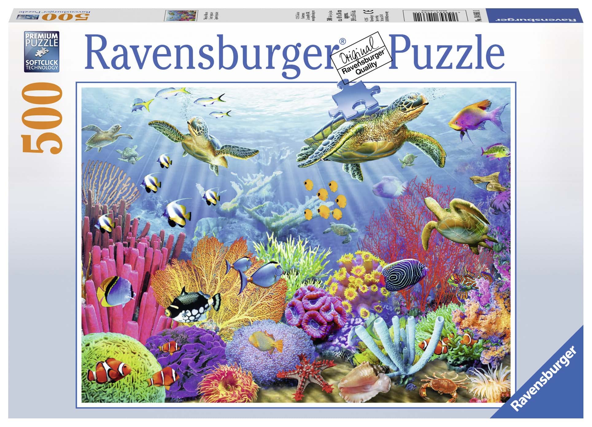 Ravensburger Tropical Waters 500 Piece Jigsaw Puzzle for Adults & Kids Age 10 Years Up [Amazon Exclusive]