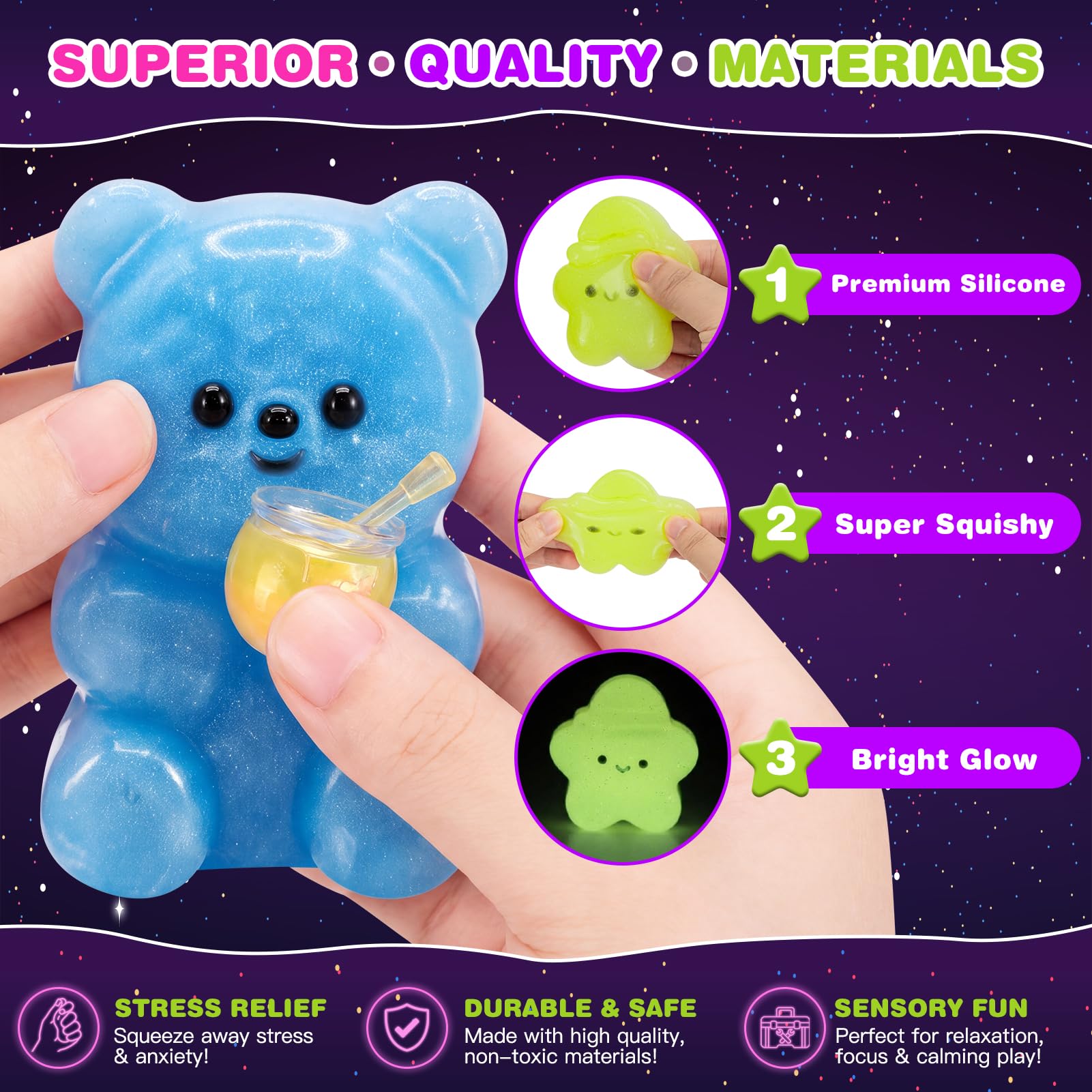 DIY Glow in the Dark Squishy Making Kit -6