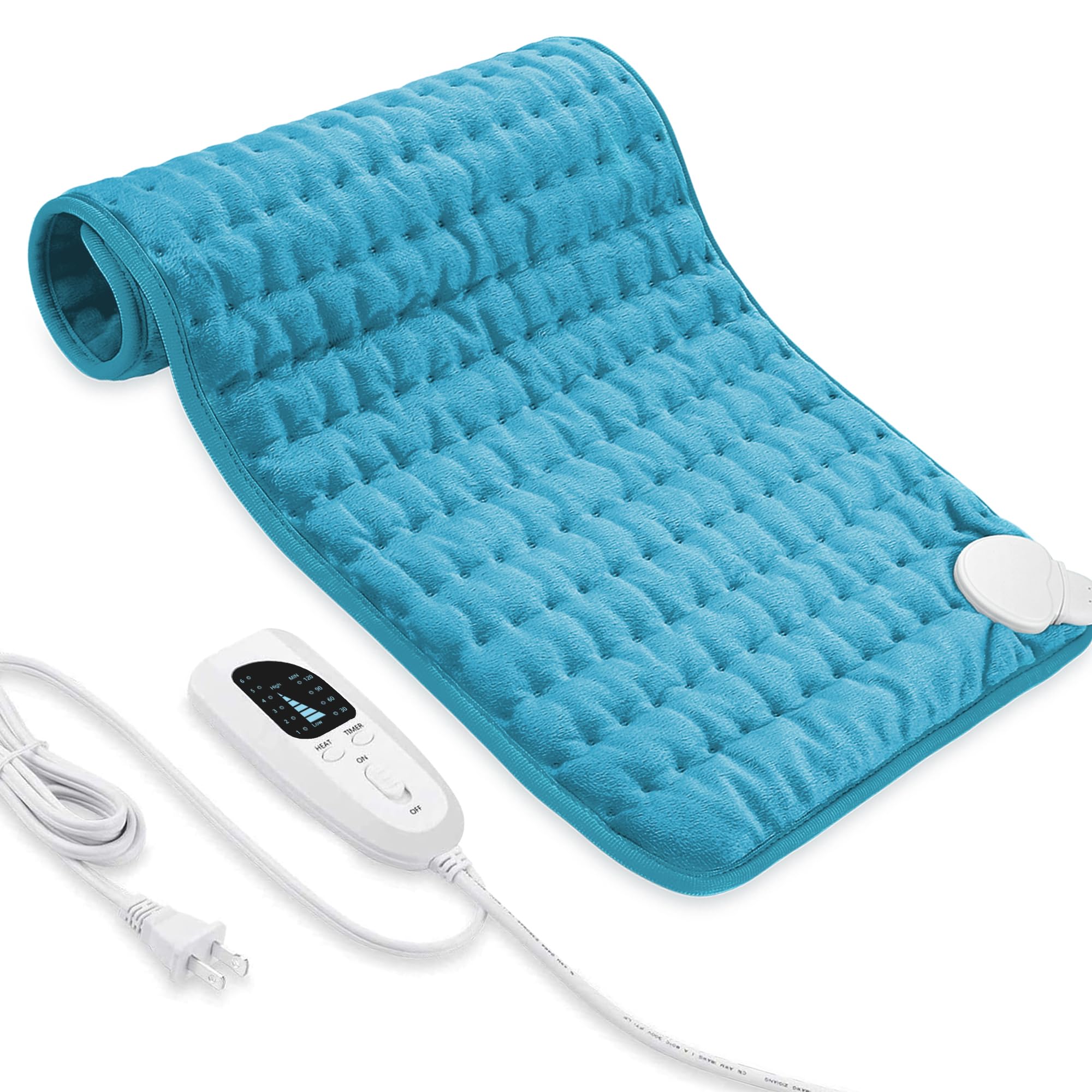 Heating pad Electric Heat Pad for Back Neck Shoulder Knee Arms Legs- Electric Heat Pads with 6 Heat Settings -Auto Shut Off
