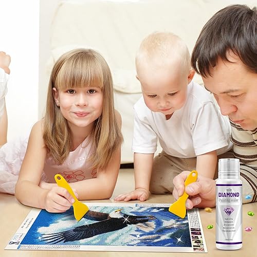 Miniatura 6 de FILASLFT Kits de pintura de diamantes pintura de diamante para adultos pintura de diamante completo con paisaje de luna pintura decorativa de