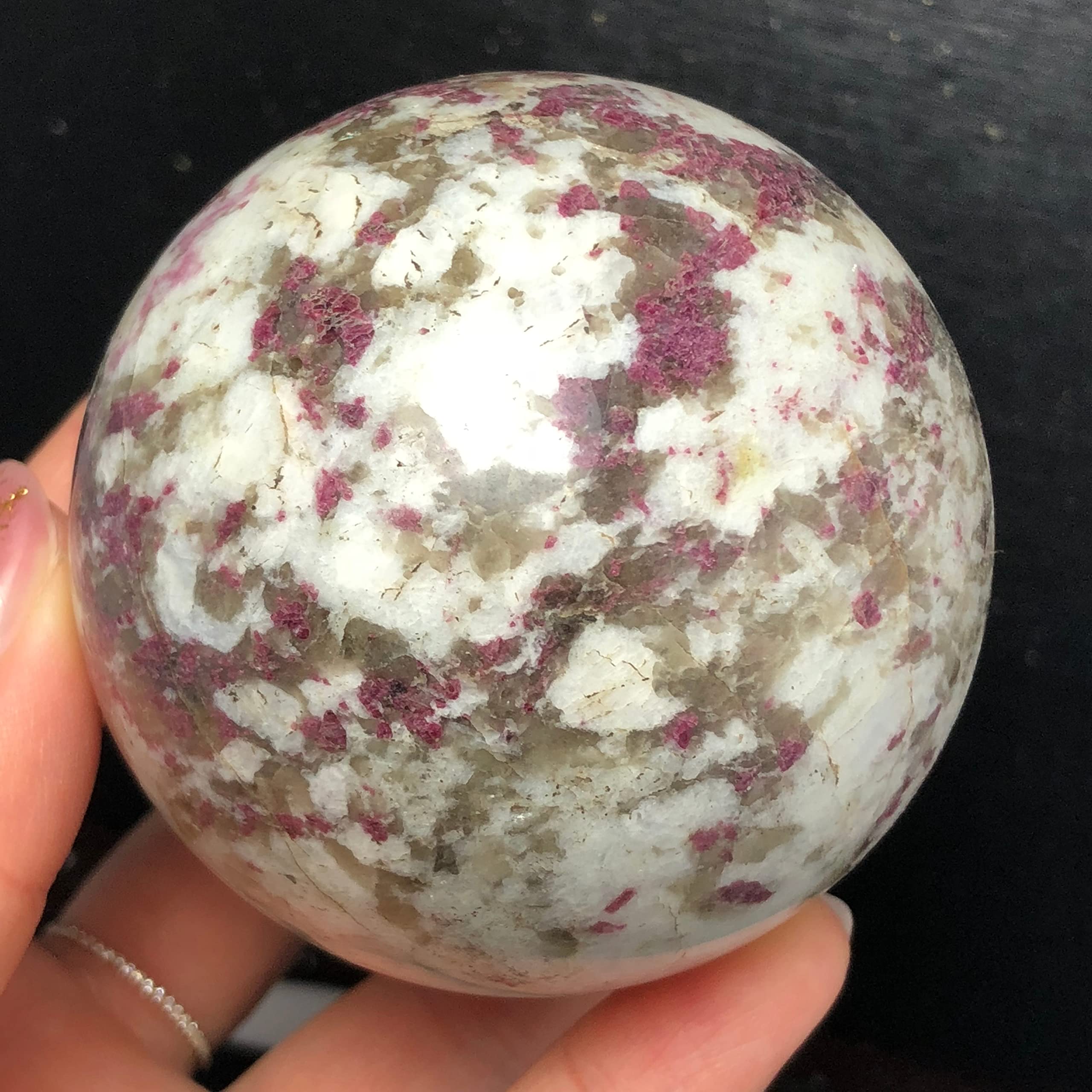 Cristallo Naturale Ruvido Decorazione for la casa Pietra di Cristallo Naturale Sfera Sfera Gemma Ideale for la Decorazione Domestica Pietre di Pietra Collezioni di casa