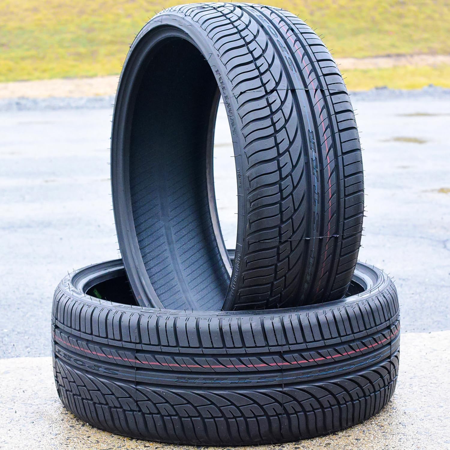 Set of 2 (TWO) Fullway HP108 All-Season High Performance Radial Tires-295/25R22 295/25ZR22 295/25/22 295/25-22 97W Load Range XL 4-Ply BSW Black Side Wall