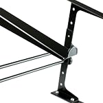 RockJam Laptop Stand RJLP1 DJ Gear Stand | Laptop Riser with Desk Attachment Adjustable Holds up to 8 lbs for DJ, Streaming and Office