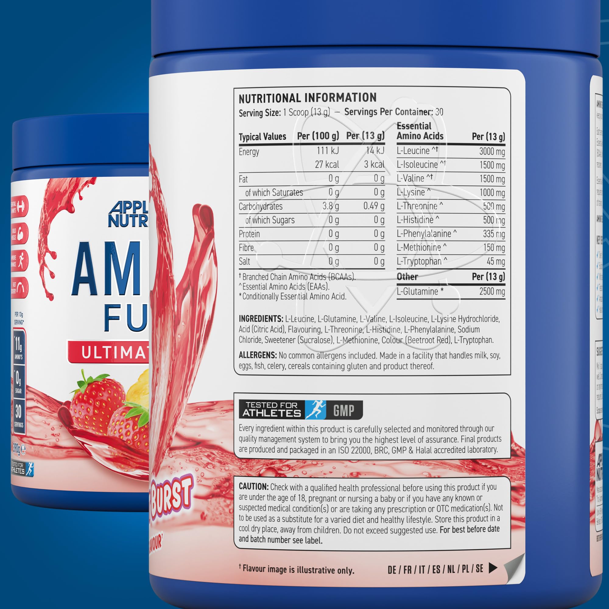 Applied Nutrition Amino Fuel – EAAs Pulver, EAA Essenzielle
