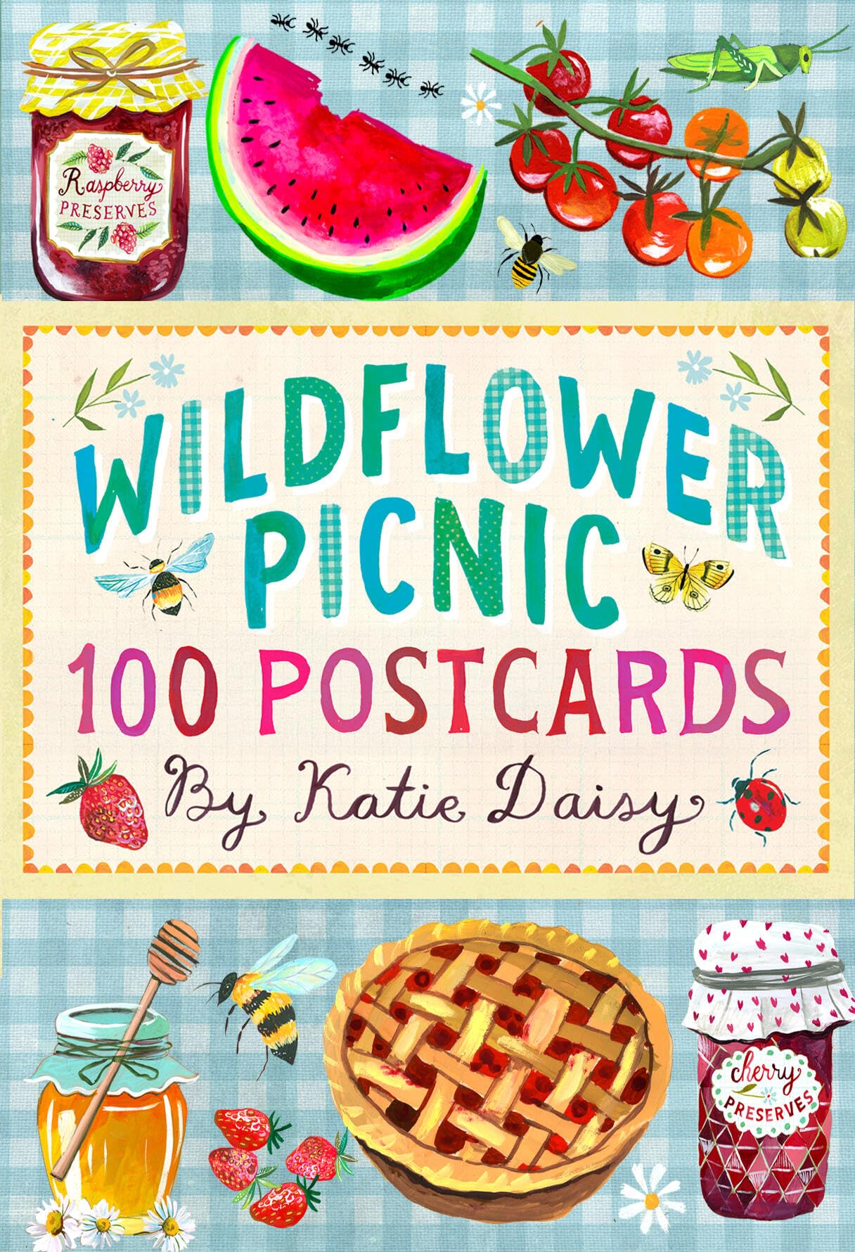 【初版帯付】Picnic post card book Amazon.com: Chronicle Books Wildflower Picnic Postcards: 100