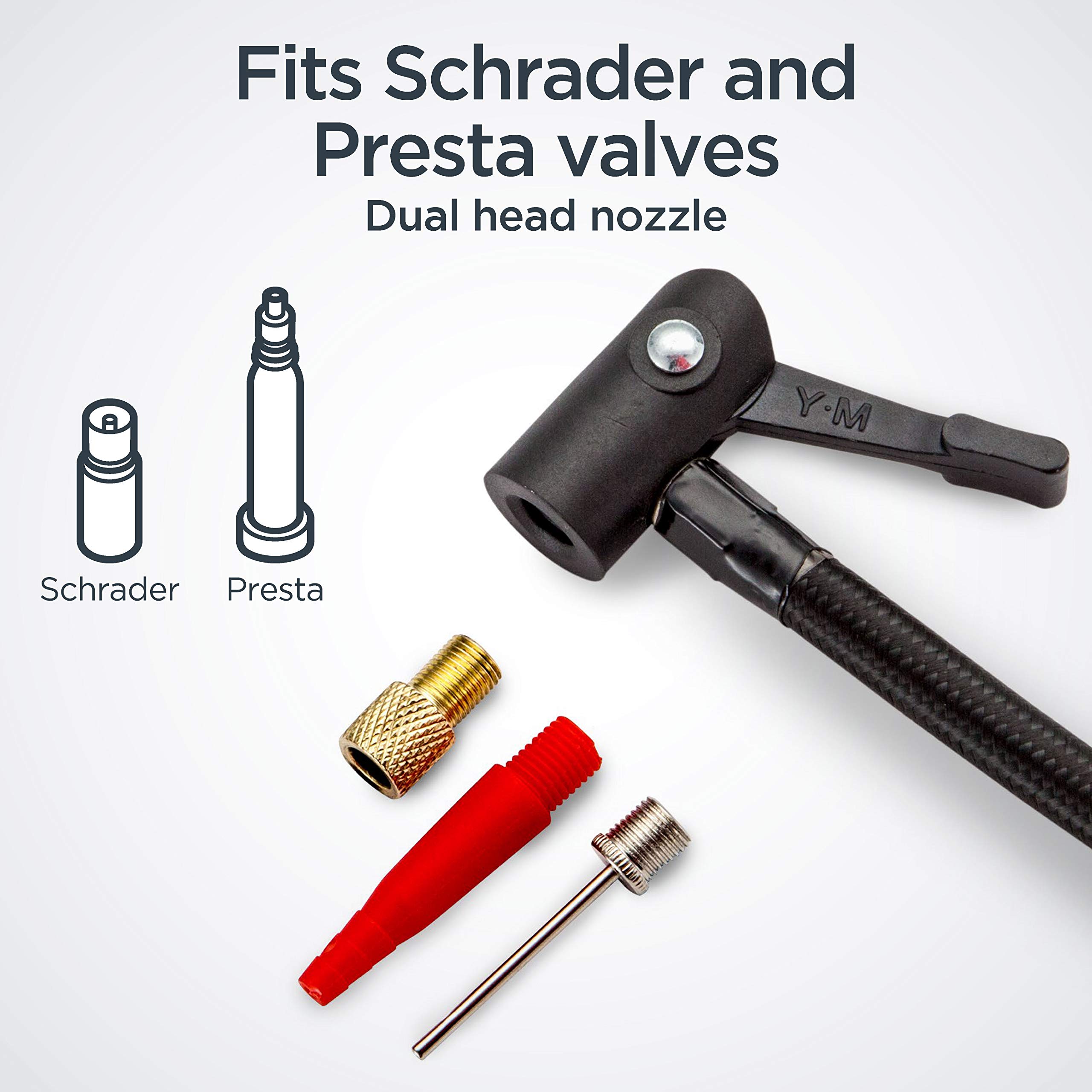 Buy Schwinn Bike Pumps, Foot and Hand Operated, Presta and Schrader