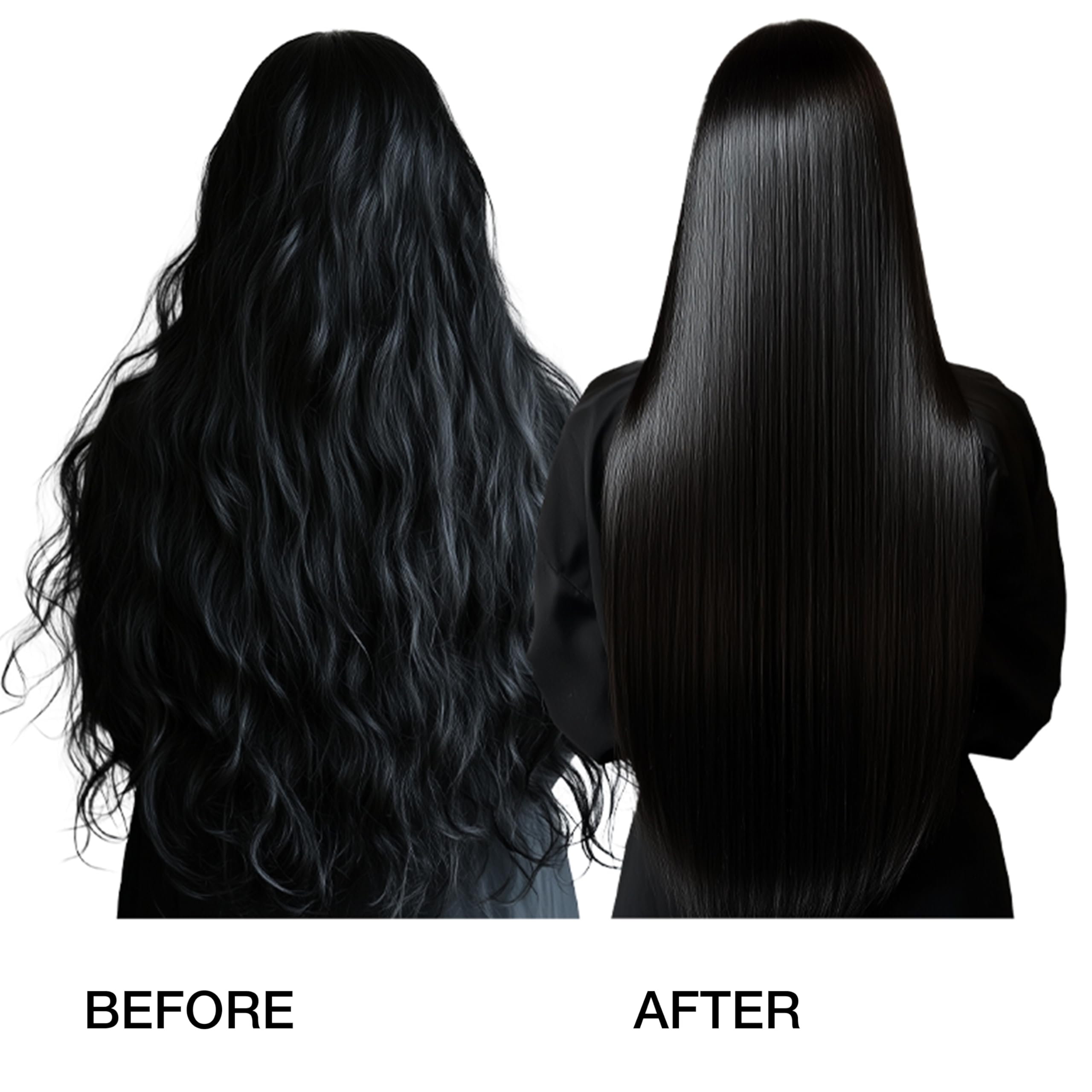 Nanoplastia Trattamento Lisciante alla Cheratina Brasiliana - Kit Professionale Capelli Senza Formaldeide - Ricostruzione Capelli Danneggiati, Anti-Crespo, Protezione Termica