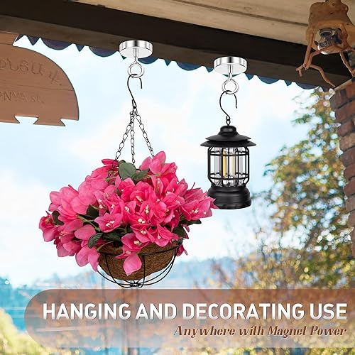 Miniatura 49 de FINDMAG Imán de pesca súper fuerte, fuerza de tracción de 1000 libras, imán de neodimio de tierras raras con ojal de agujero avellanado, imanes