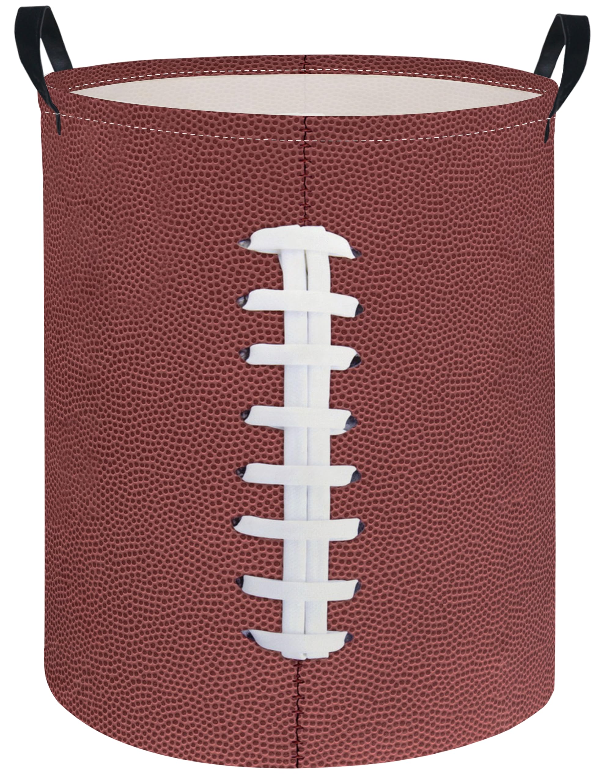 Baby Laundry Hamper kids laundry Basket Waterproof Laundry Bag for Bedroom Clothes Organizer Room Décor(Football)