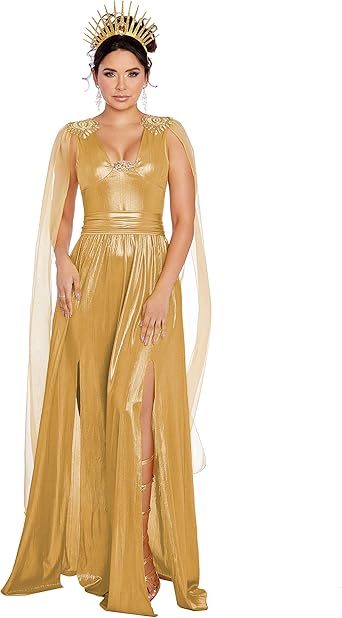 sun goddess dress in aspen gold
