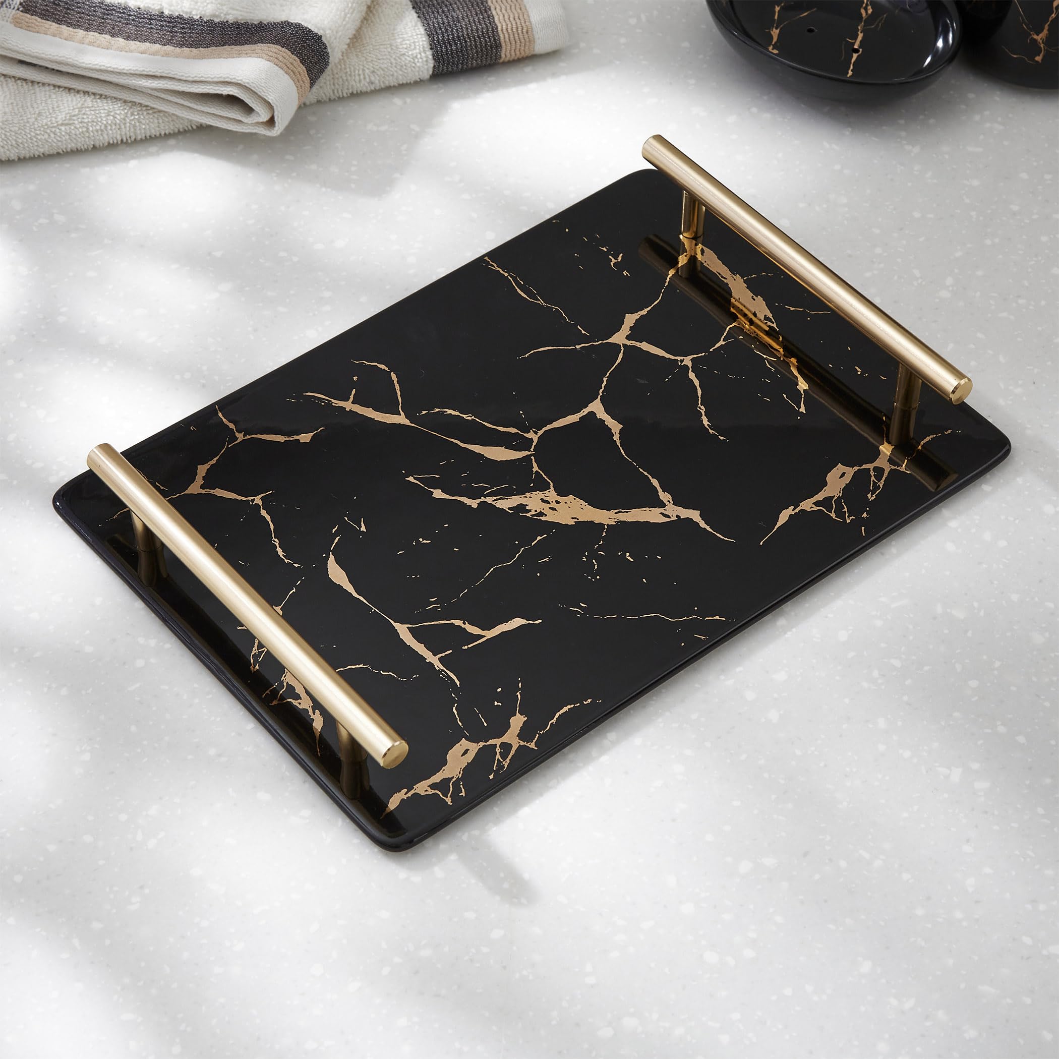 Home Centre Aubree Vince Ceramic Tray : Amazon.in: Home & Kitchen