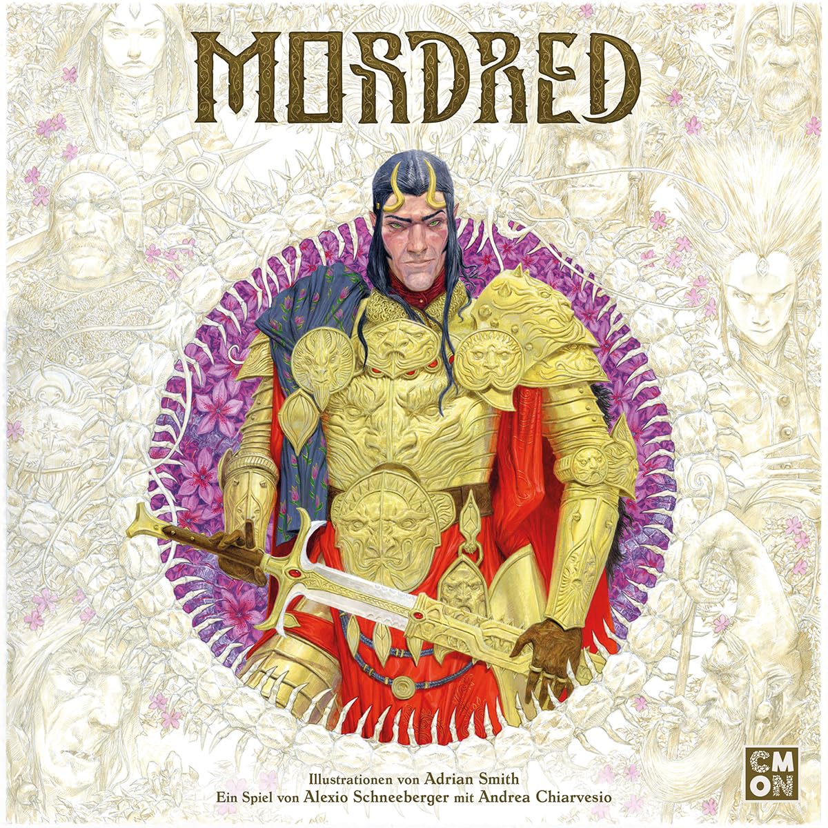 CMON, Mordred, Grundspiel, Strategisches Kennerspiel, Deutsch