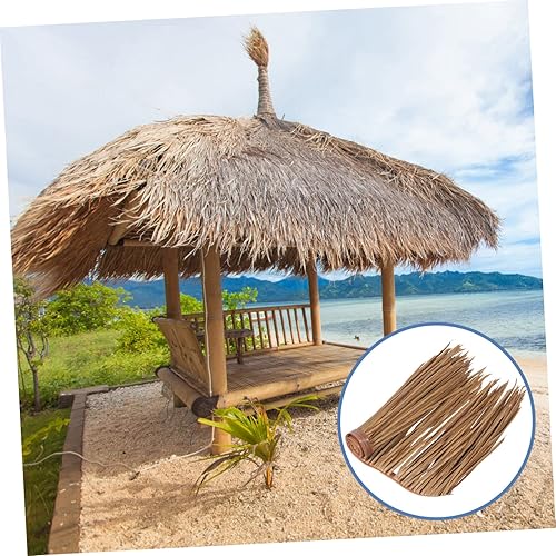 Miniatura 9 de Alfombra de paja simulada con decoración mexicana