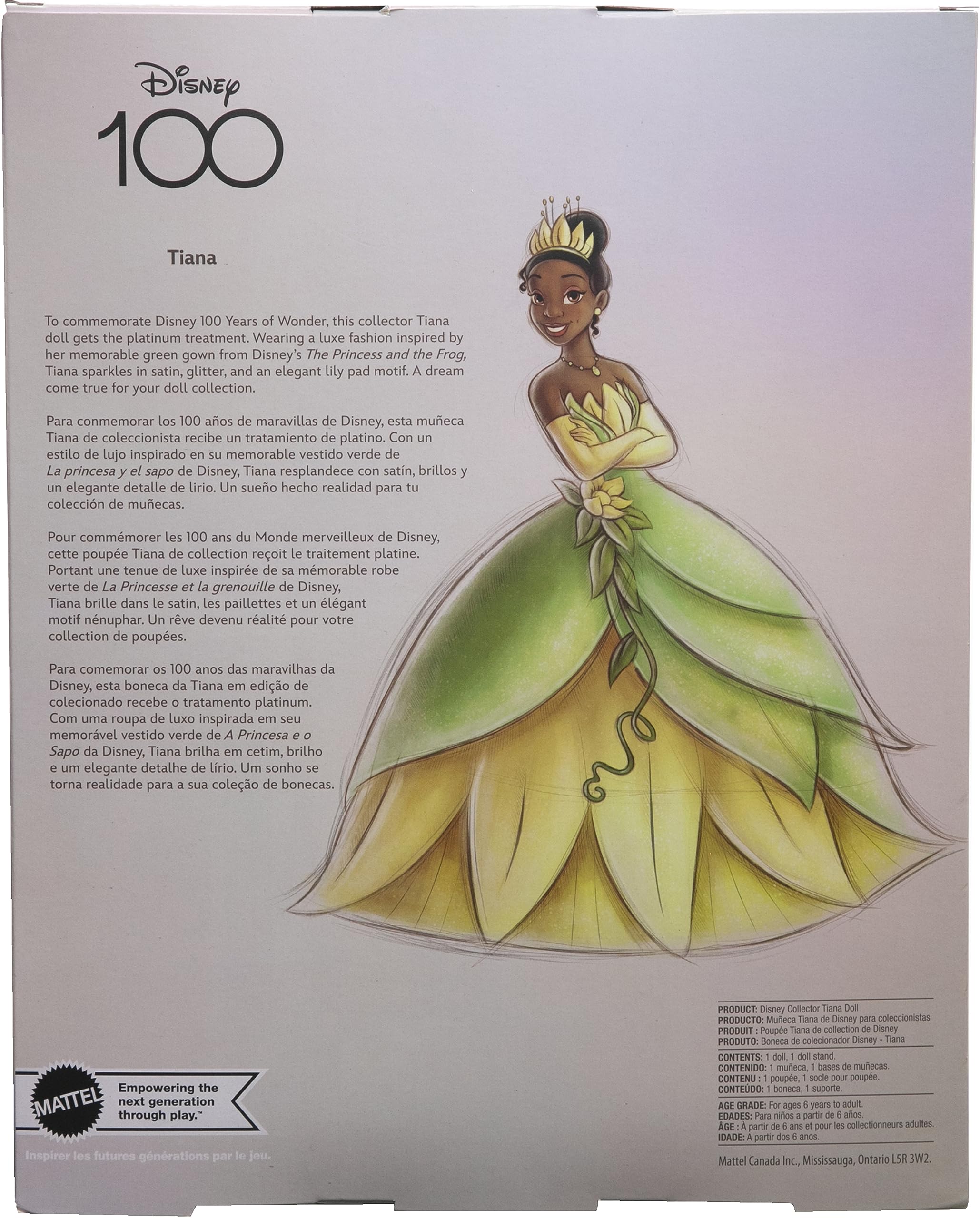 Green Princesa Vestido Verde Disney Princess Tiana Las Princesas