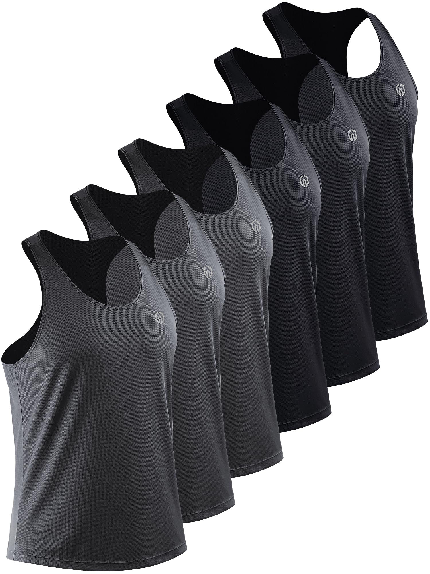 NELEUS Men's Workout Running Tank Top Sleeveless Gym Athletic Shirts