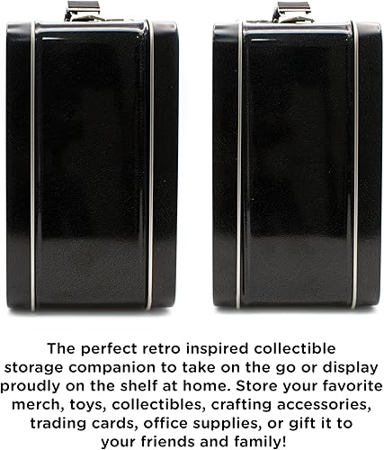 Miniatura 7 de AQUARIUS Fender Amp - Caja de diversión grande – Caja de almacenamiento de lata resistente con mango de plástico y cubierta frontal en relieve –