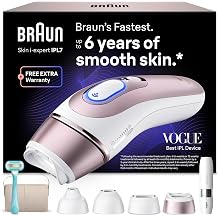 Braun Smart IPL Device Hair Removal Skin i expert 7 PL7442 Rose Gold