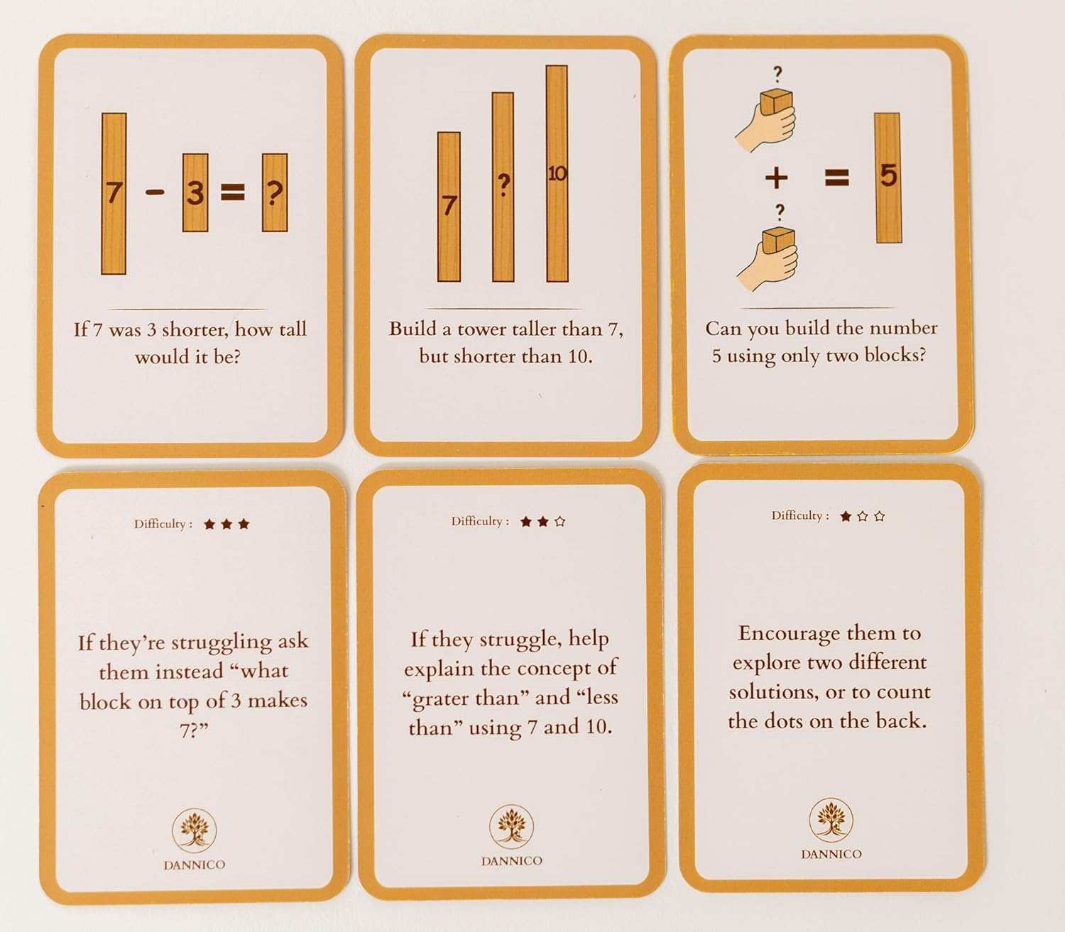 Montessori Number Blocks Made in USA