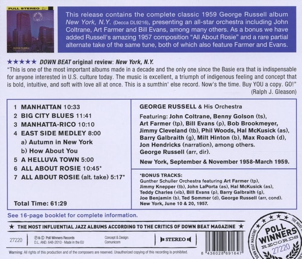 RUSSELL,GEORGE - New York NY - Amazon.com Music