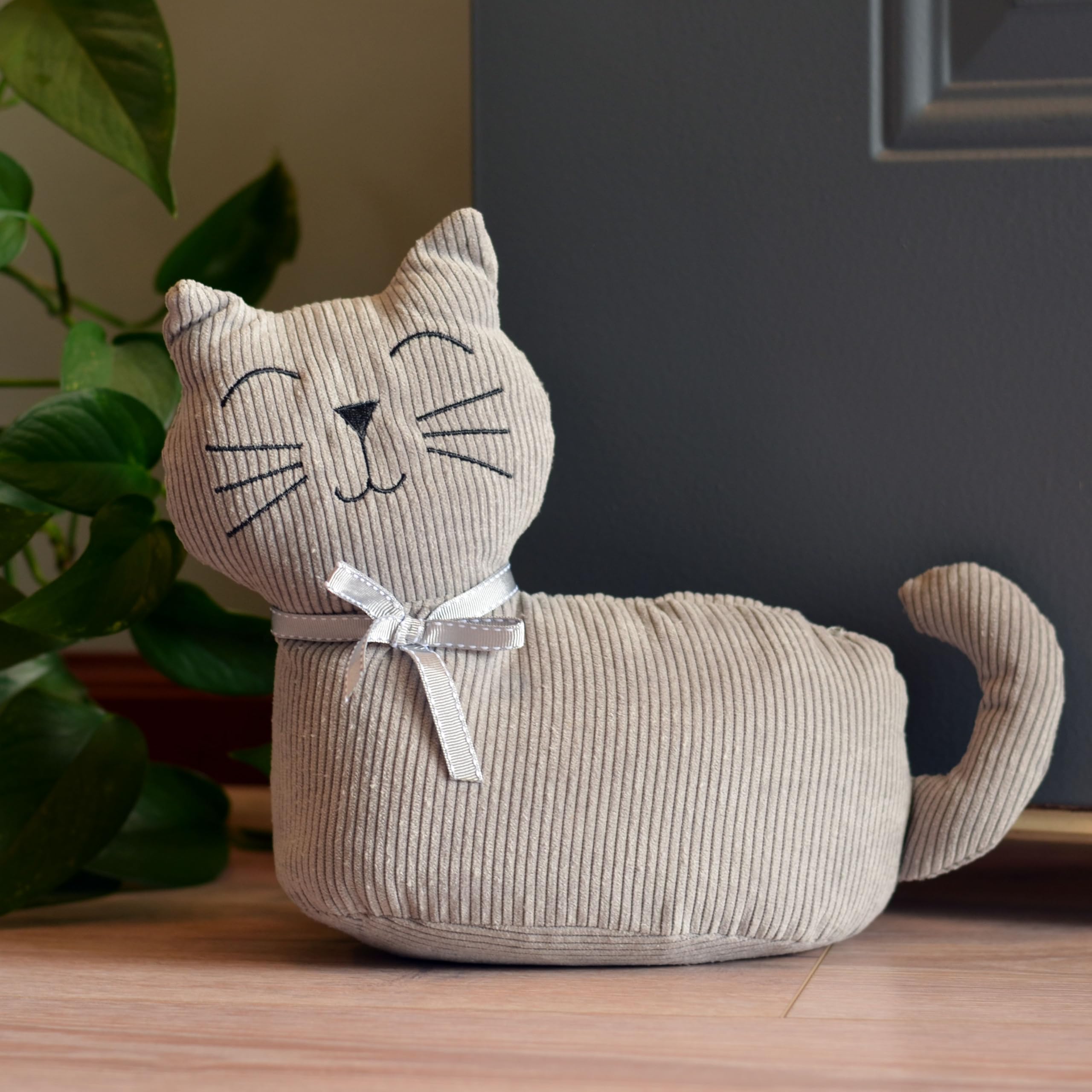 Amazon.co.jp: キティキャットドアストッパー、2個セット、リボン