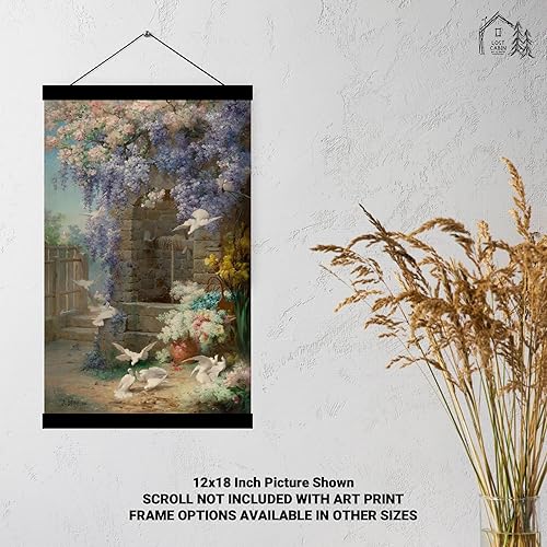 Miniatura 4 de Lost Cabin Spring 1896 por Eugene Bidau  Impresión sin marco  Reproducción de pinturas de obras de arte finas  Póster decorativo enmarcado para