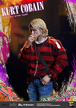 Amazon.co.jp: ブリッツウェイ カート・コバーン フィギュア 1/6 オン