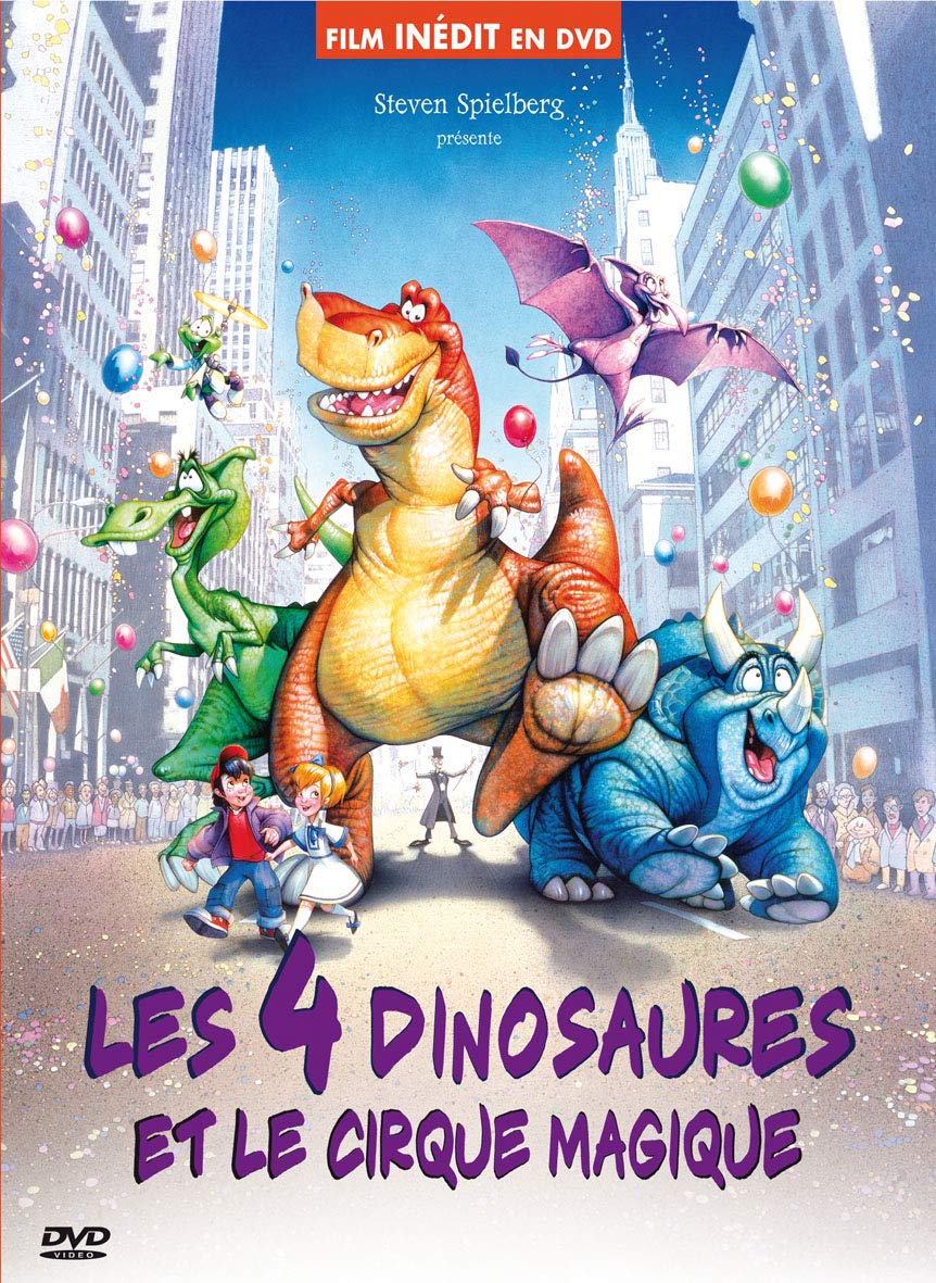 Les 4 dinosaures et le cirque magique