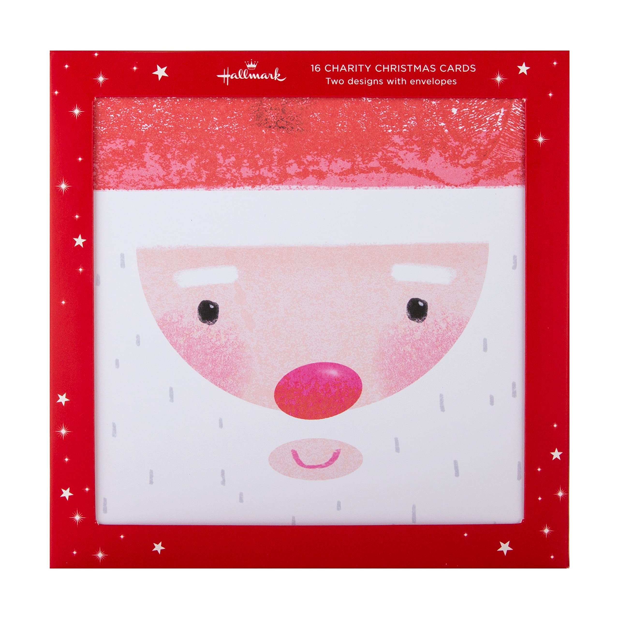 Hallmark Charity Christmas Cards, Cute Santa and Penguin Designs, Pack of 16, 25572296, Santa and Penguin Card Pack - Image 3